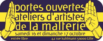 Portes ouvertes des ateliers d'artistes 2010 à la malterie, lille.