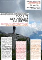 Conférence : mobilité des artistes en europe / la malterie