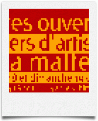 Portes ouvertes des ateliers d'artistes.
